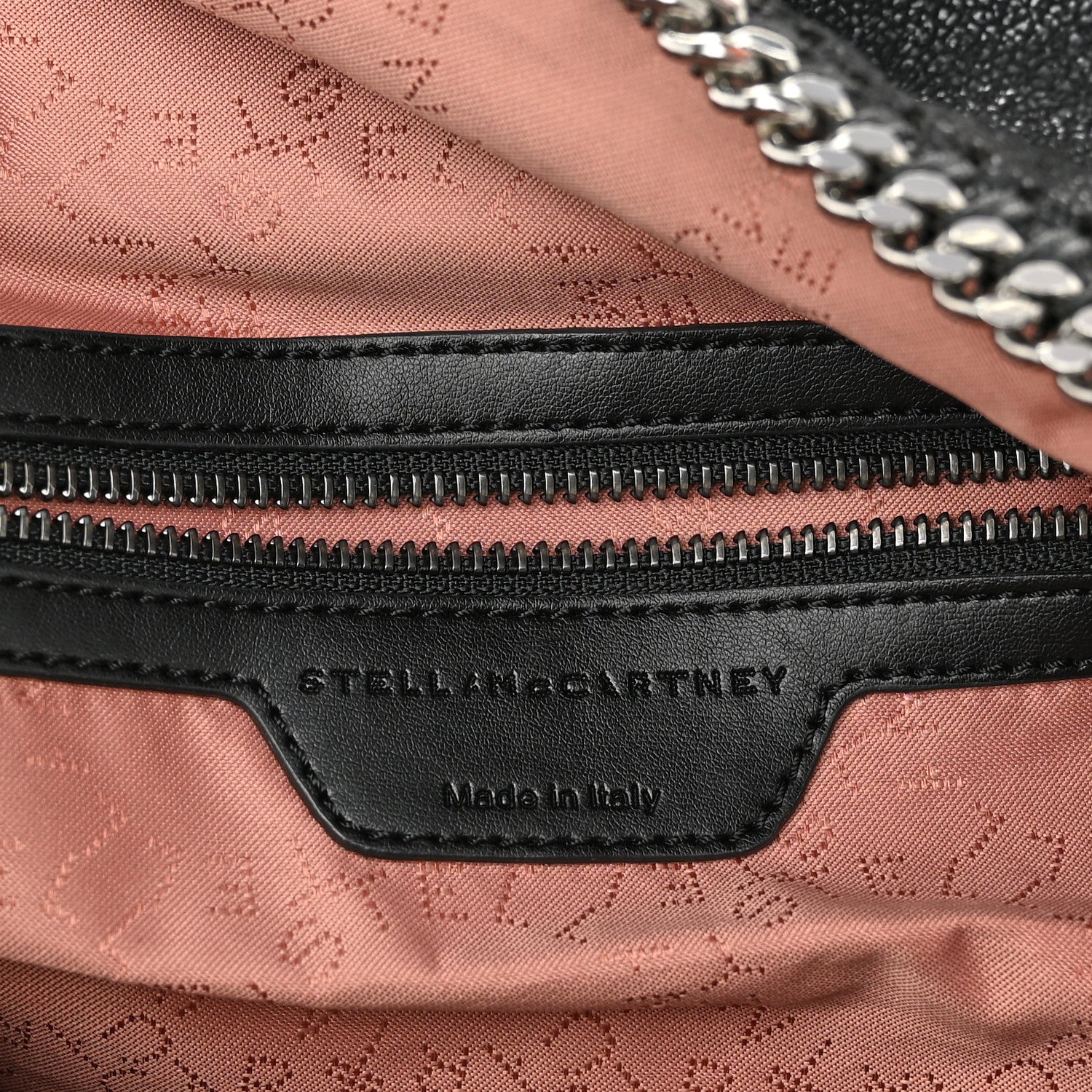 Stella McCartney Shaggy Deer Small Falabella Backpack Black 6 of 10