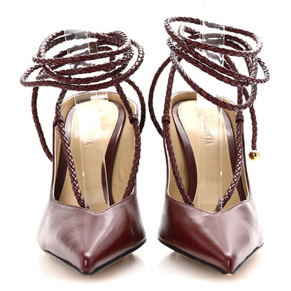 Bottega Veneta Nappa Spritz Pumps 36.5 Cherry 3 of 8