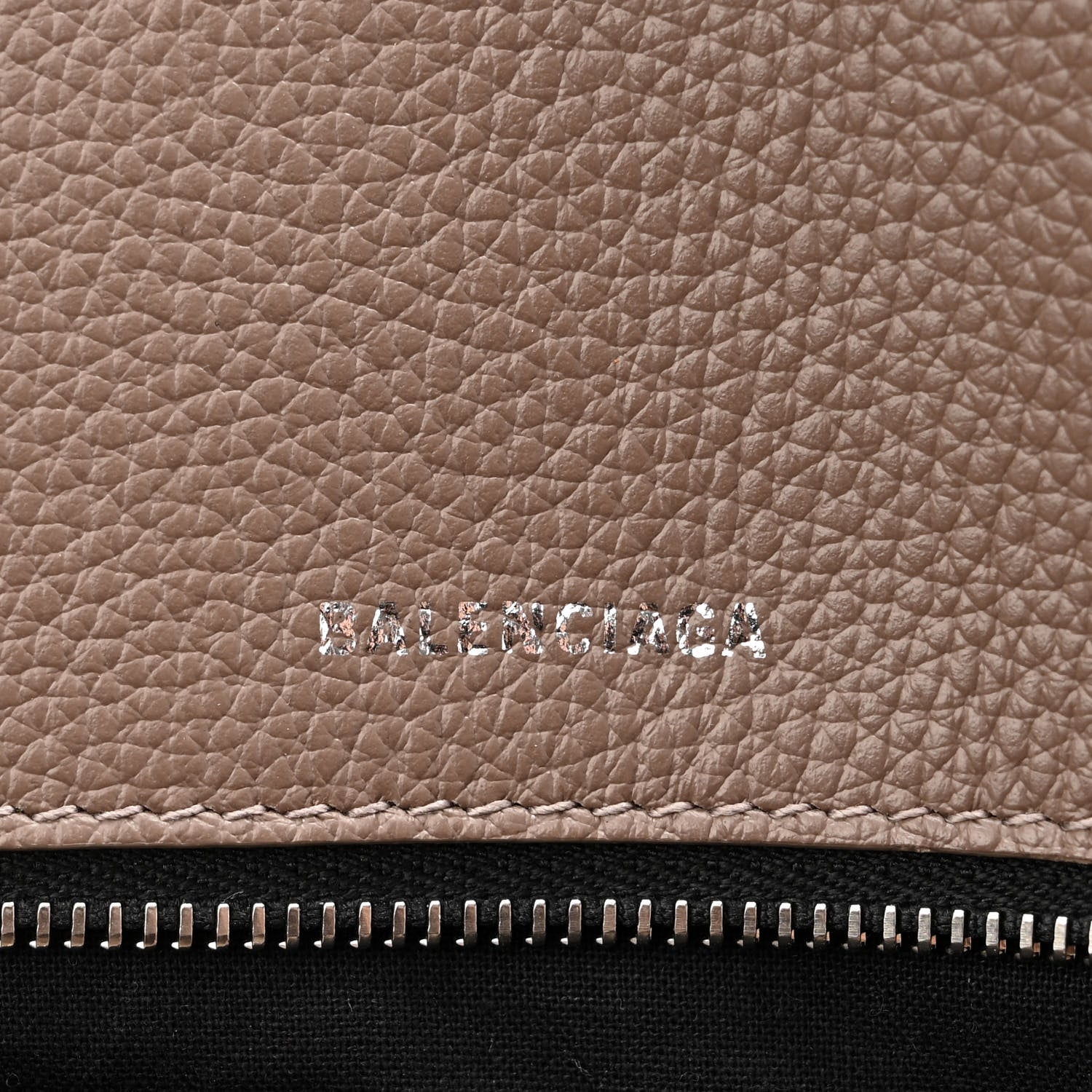 Balenciaga Calfskin Ville Top Handle Bag Mink Grey 6 of 11