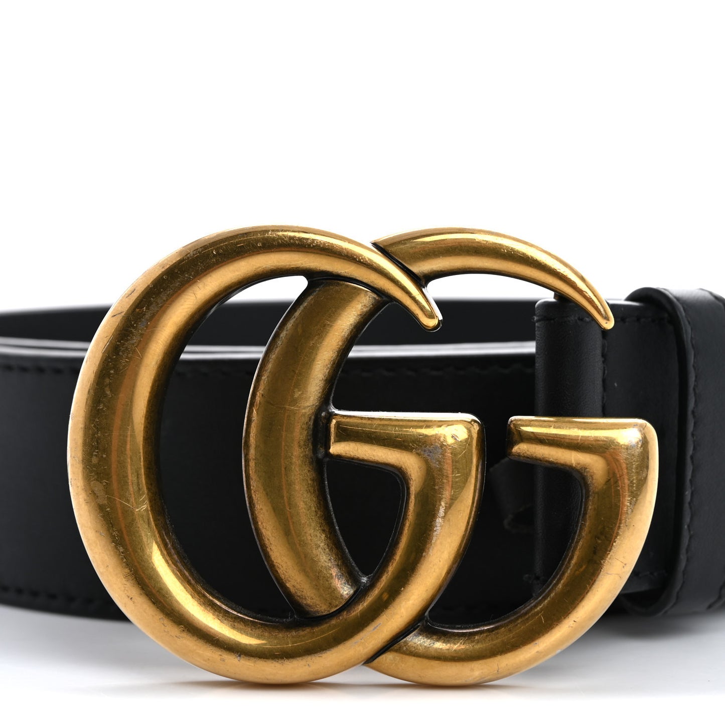 Calfskin Double G 40mm Belt 100 40 Black