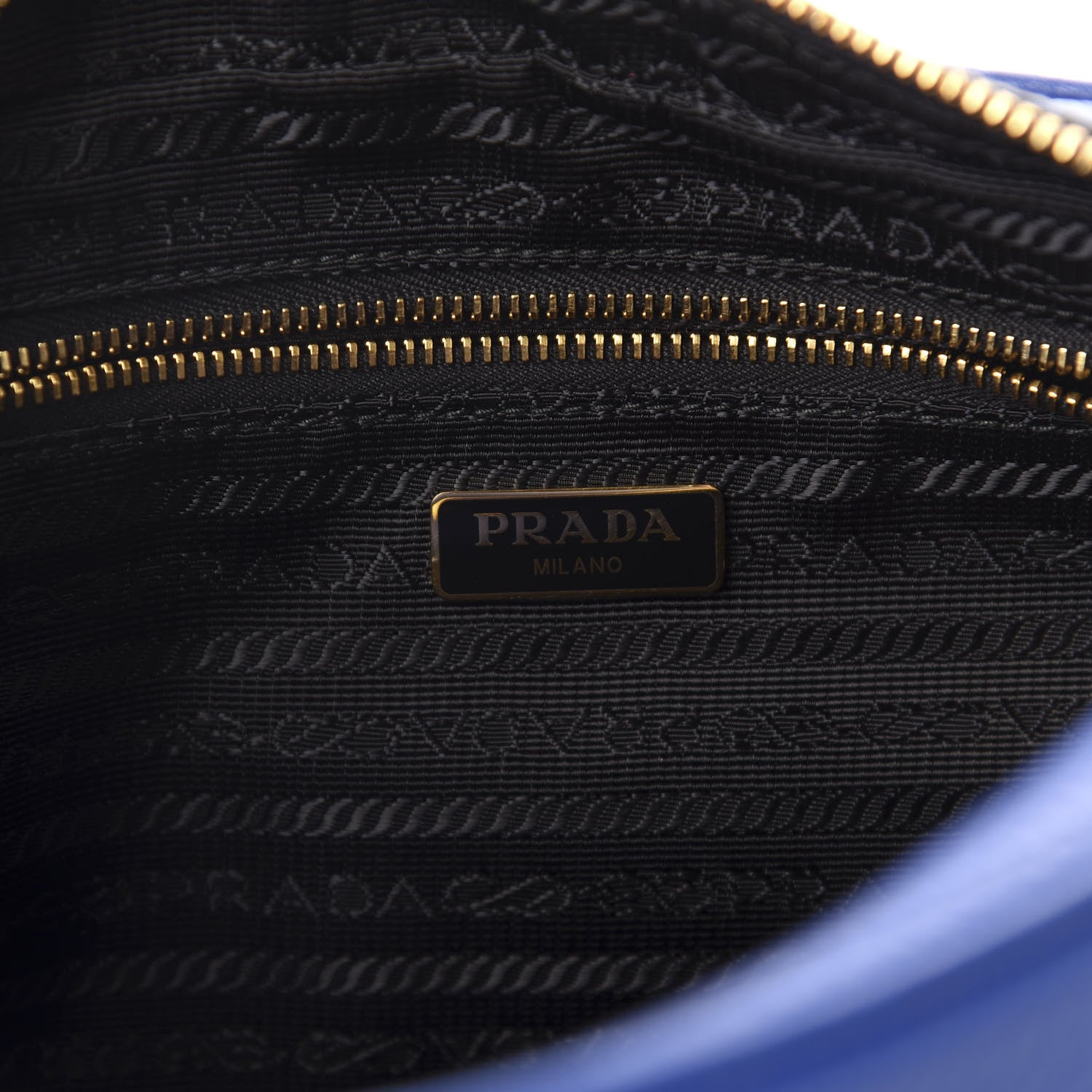 Prada Vitello Phenix Camera Bag Royal 8 of 10