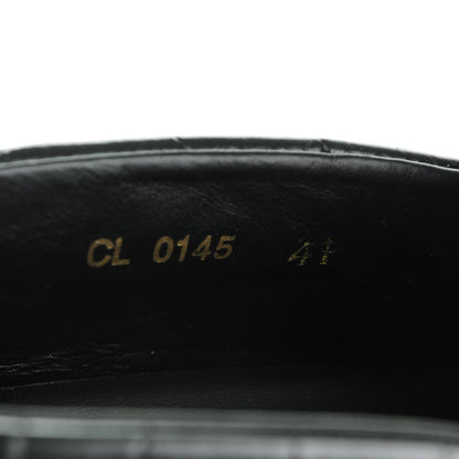Louis Vuitton Alligator Patent Calfskin Catwalk Slip On 41 Black 8 of 8