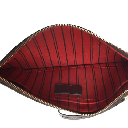 Louis Vuitton Damier Ebene Neverfull MM GM Pochette 5 of 8
