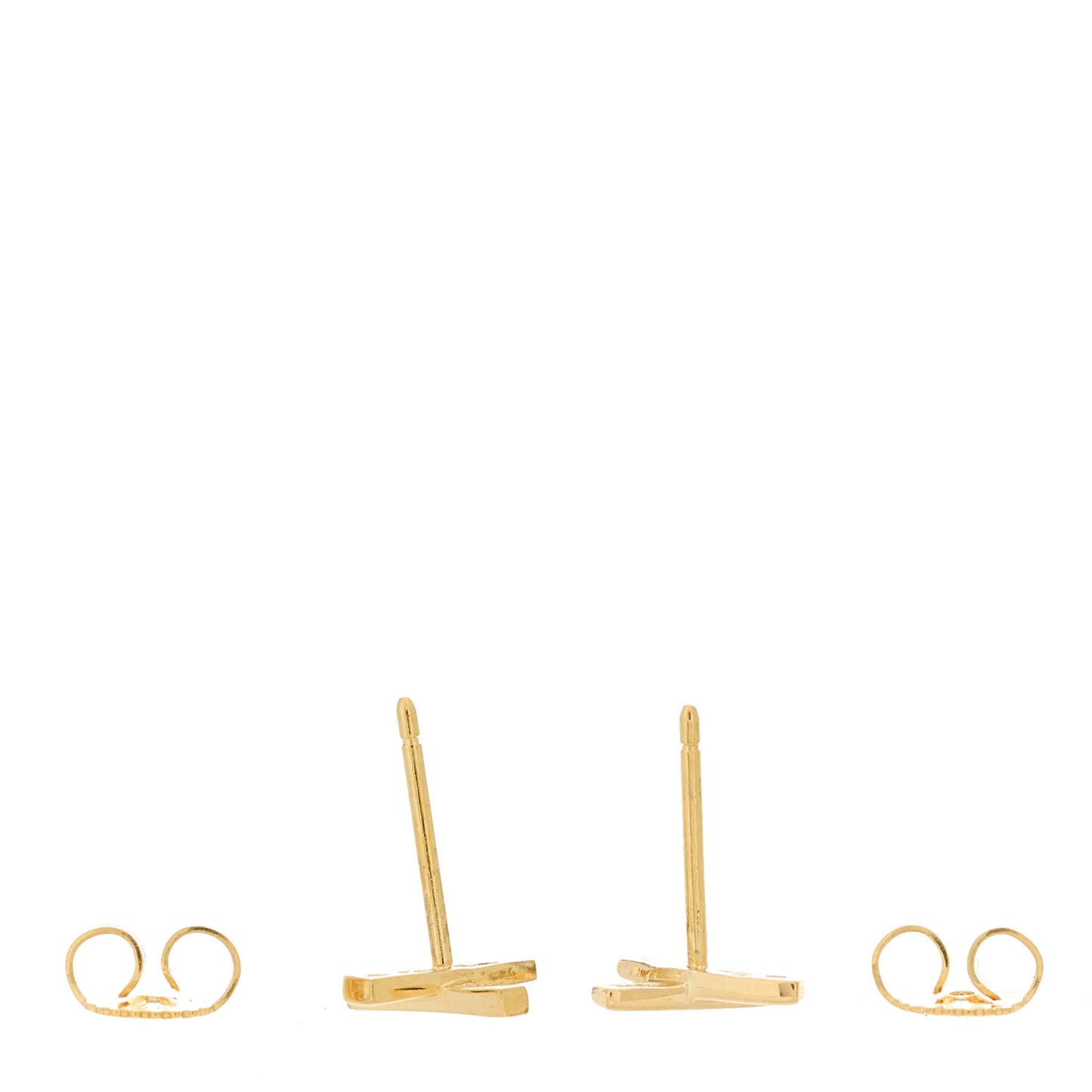 18K Yellow Gold Mini Paloma's Graffiti X Earrings