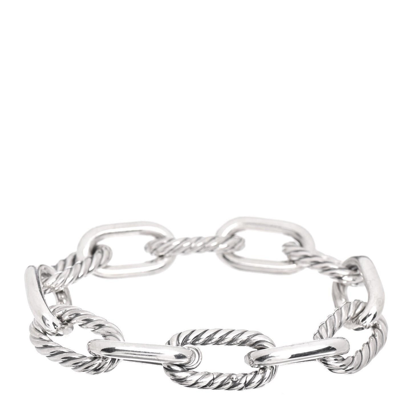 Sterling Silver 13.5mm Madison Chain Bracelet