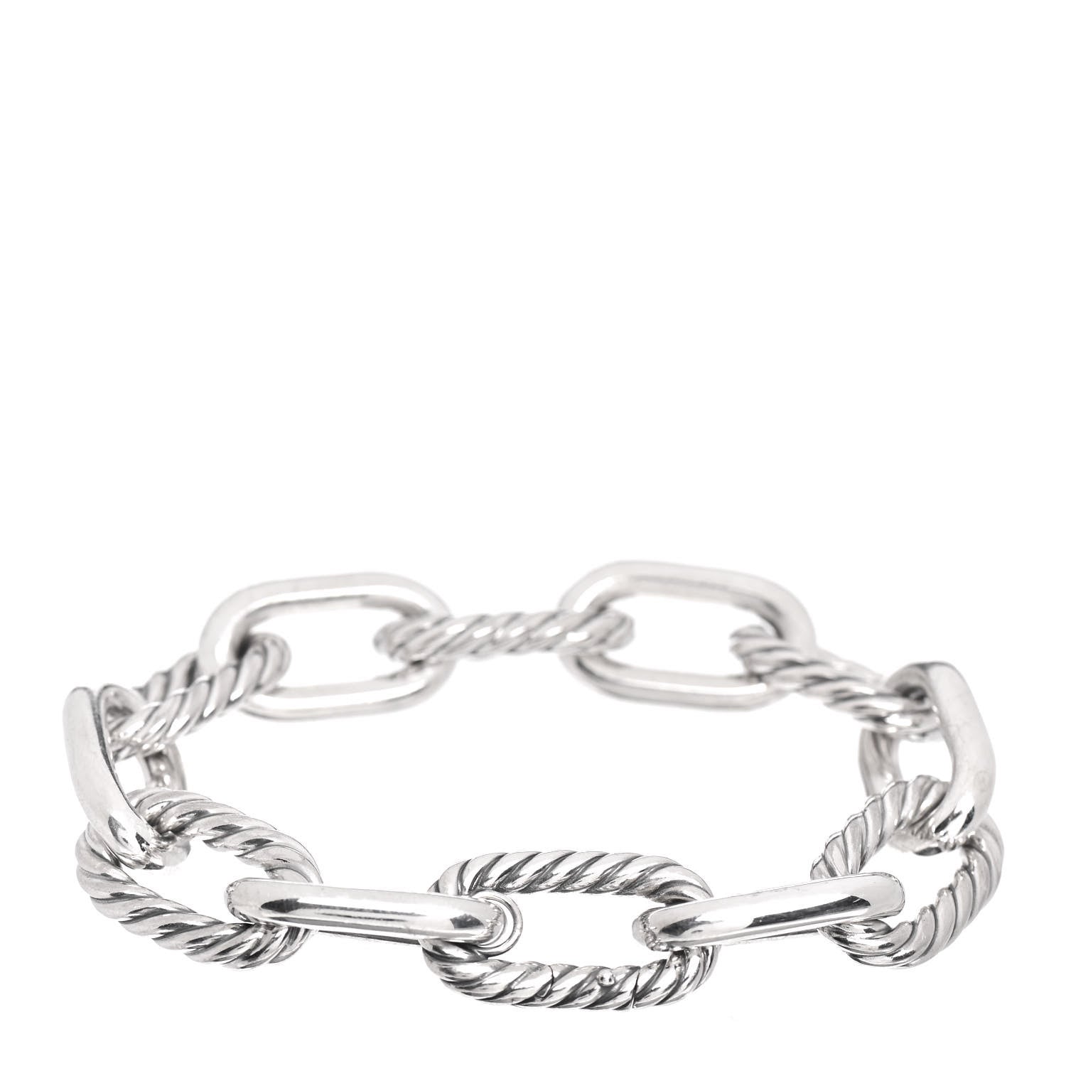 David Yurman Sterling Silver 13.5mm Madison Chain Bracelet 3 of 4