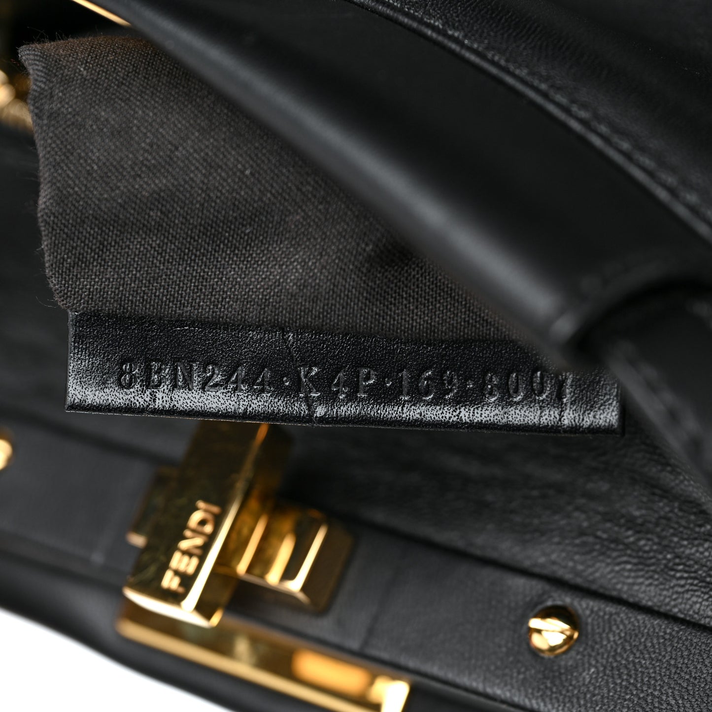 Nappa Mini Peekaboo Iconic Satchel Black