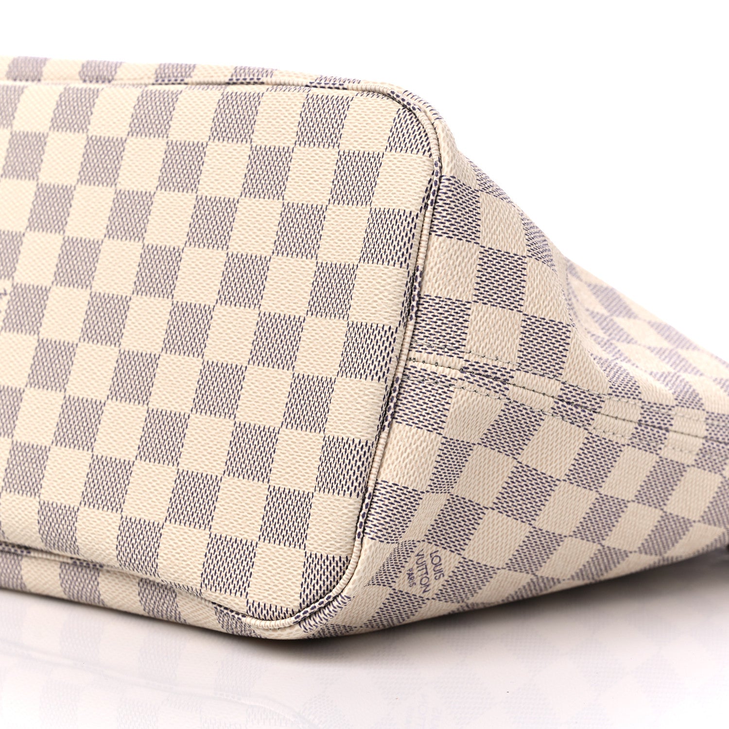 Louis Vuitton Damier Azur Neo Neverfull MM Rose Ballerine 9 of 9