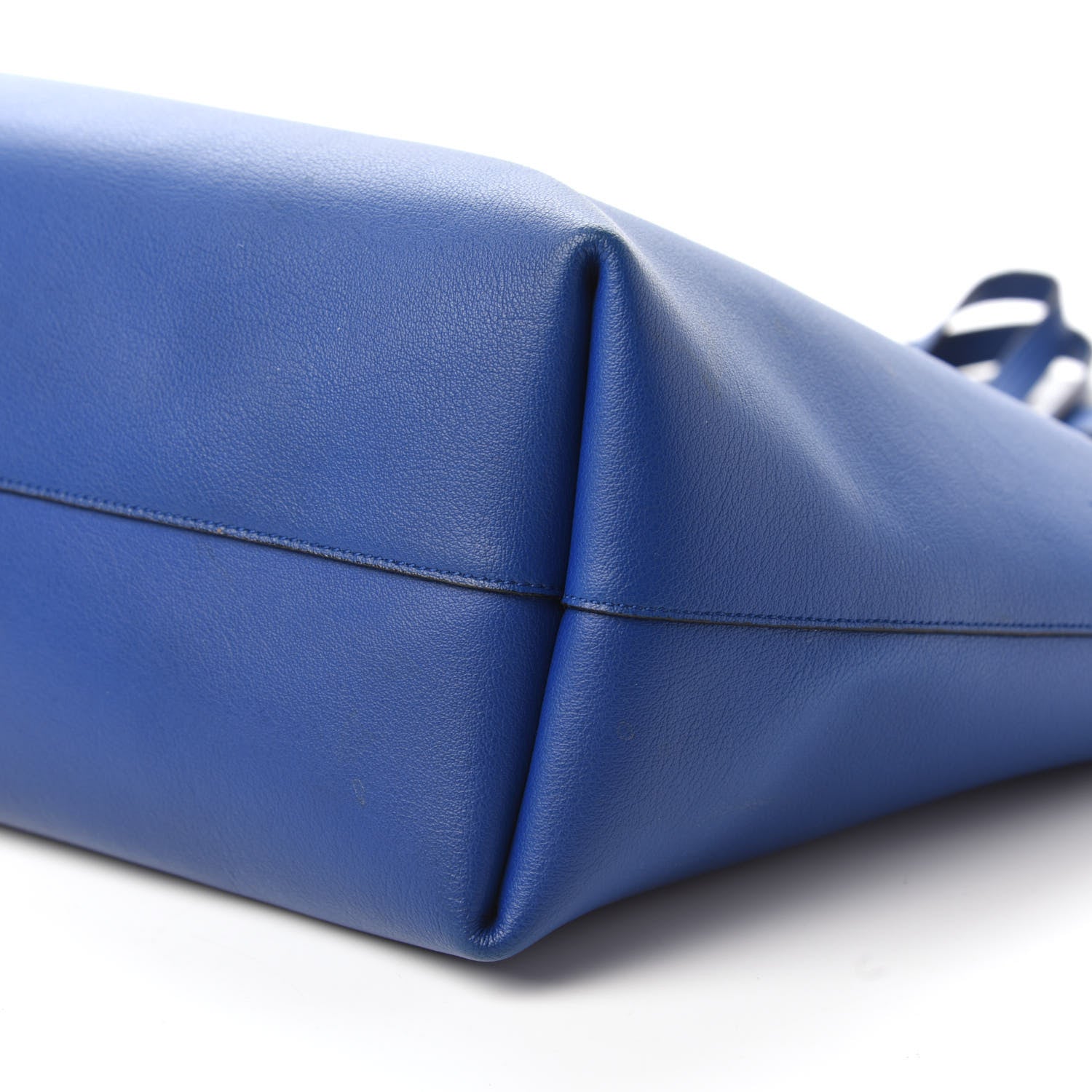 Saint Laurent Calfskin Large Shopping Tote Ultramarine 7 of 10