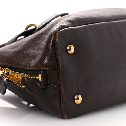 Miu Miu Nappa Aviator Regular Aventure Bag Briarwood 8 of 13
