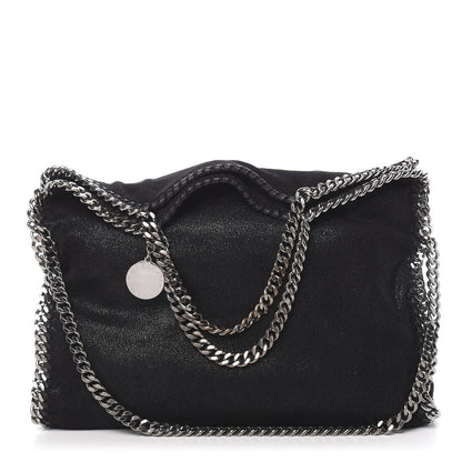 Stella McCartney Shaggy Deer Falabella Fold Over Tote Black 1 of 10