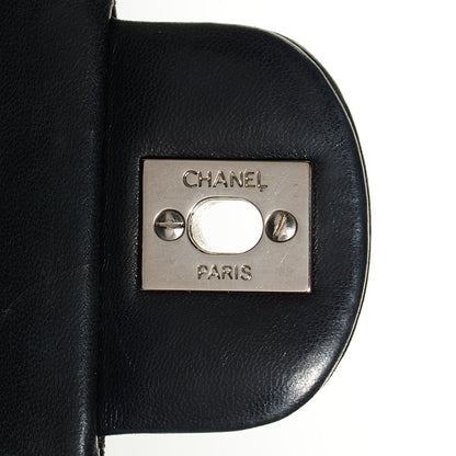 Chanel Lambskin Quilted Medium Double Flap Black 9 of 9
