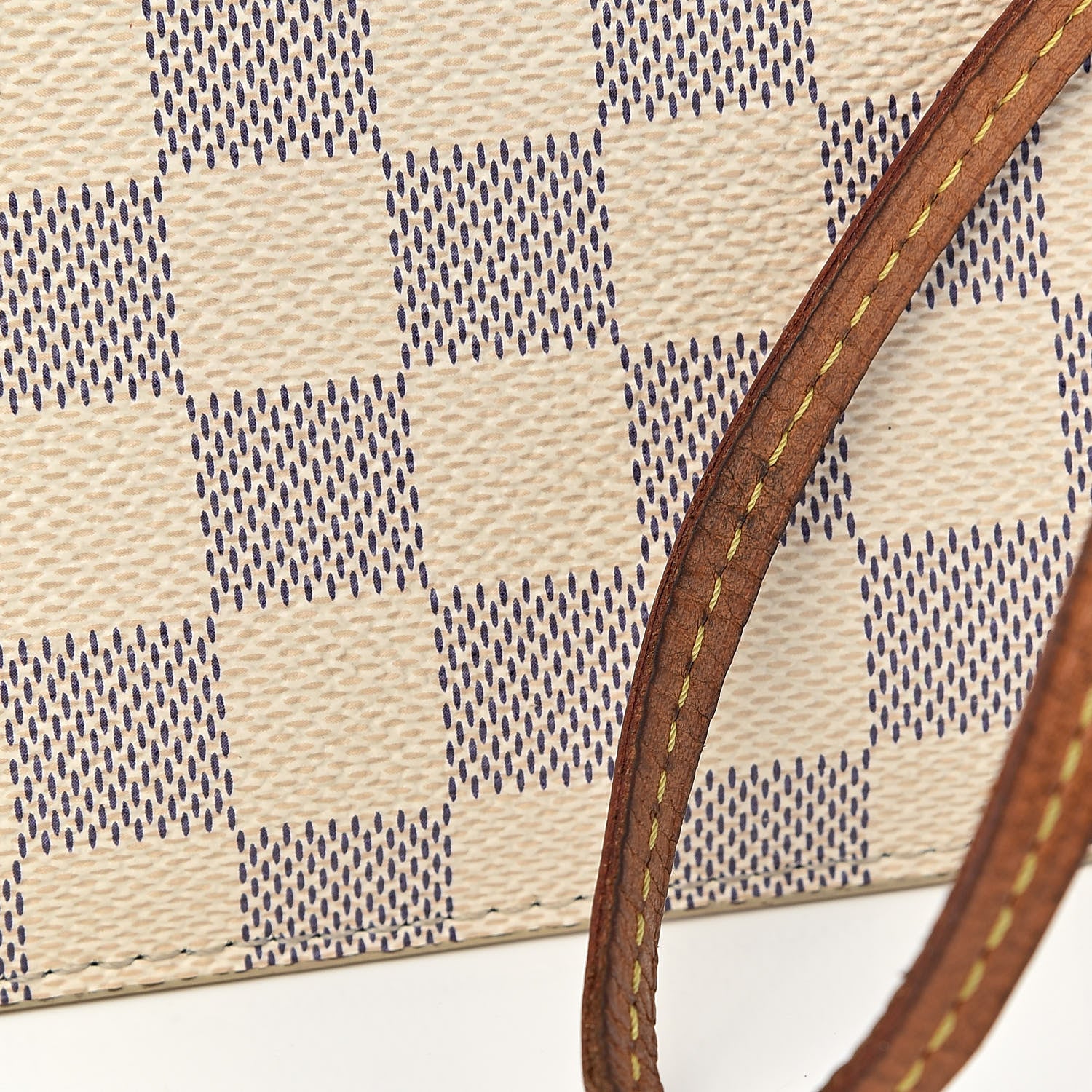 Louis Vuitton Damier Azur Neverfull MM GM Pochette Rose Ballerine 10 of 13