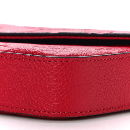 Louis Vuitton Empreinte Pochette Felicie Chain Wallet Scarlet 9 of 9