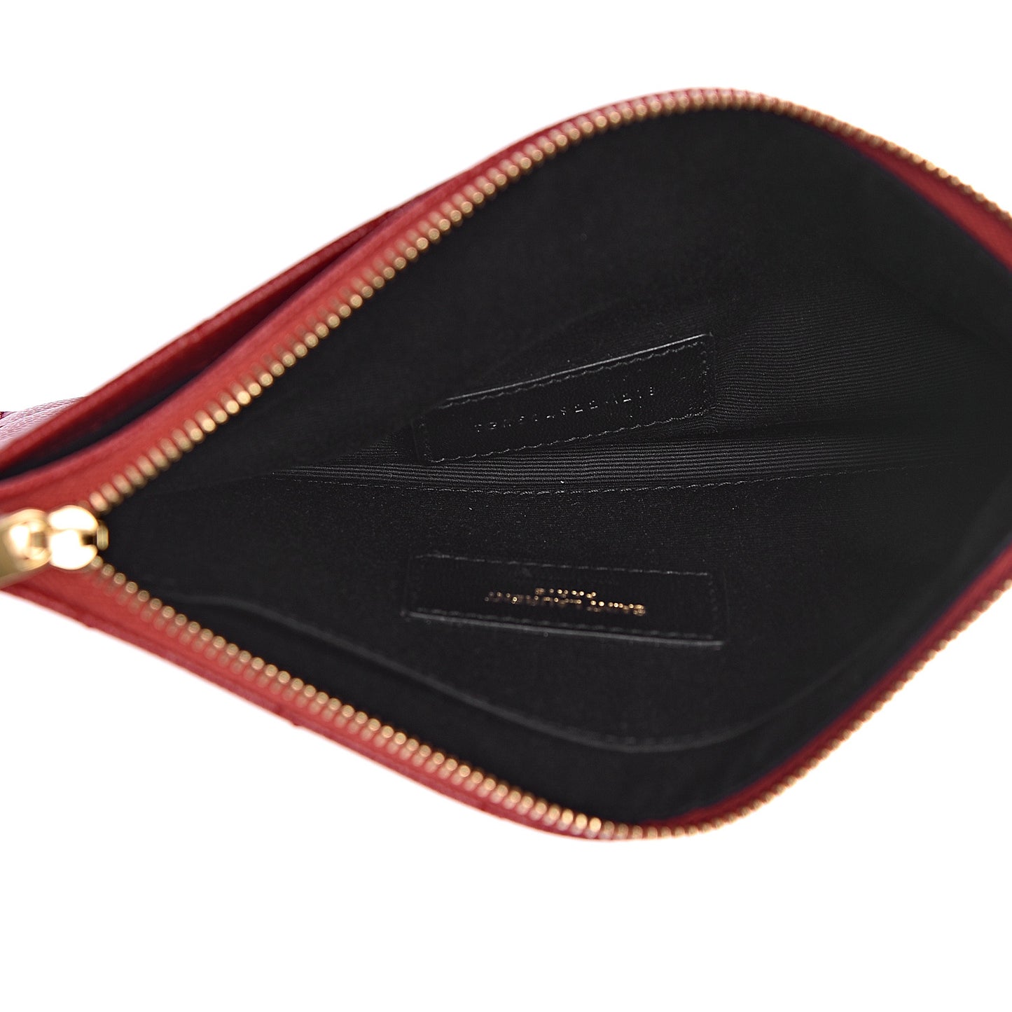 Grain De Poudre Chevron Monogram Bill Pouch Bandana Red