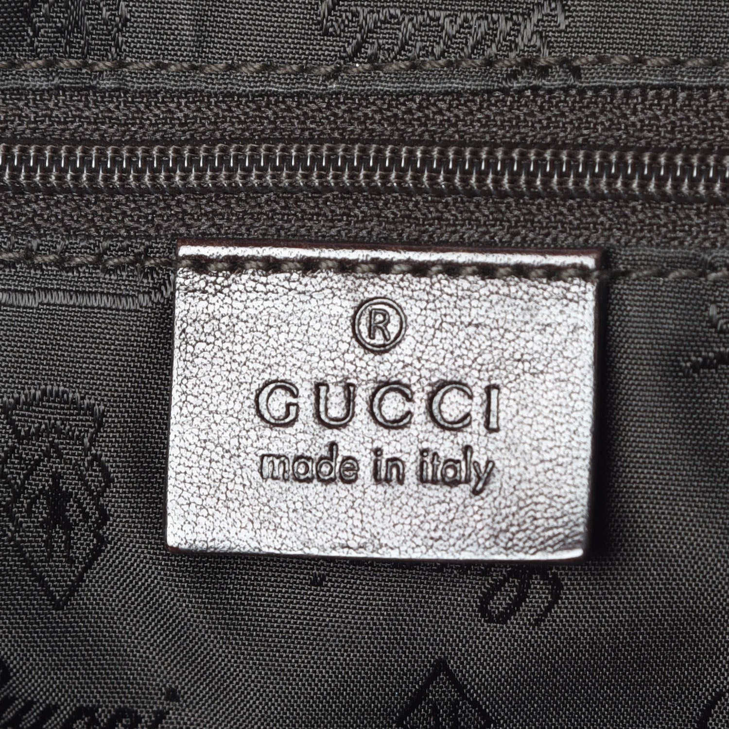 Gucci Crystal Monogram Duchessa Flap Shoulder Bag Dark Brown 8 of 15