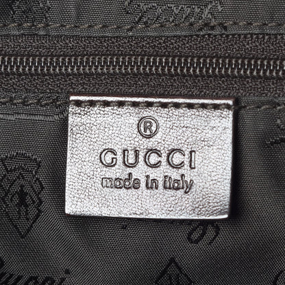 Gucci Crystal Monogram Duchessa Flap Shoulder Bag Dark Brown 8 of 15