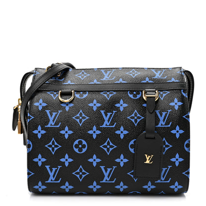 Louis Vuitton Colored Monogram Speedy Amazon PM Blue Black 1 of 9