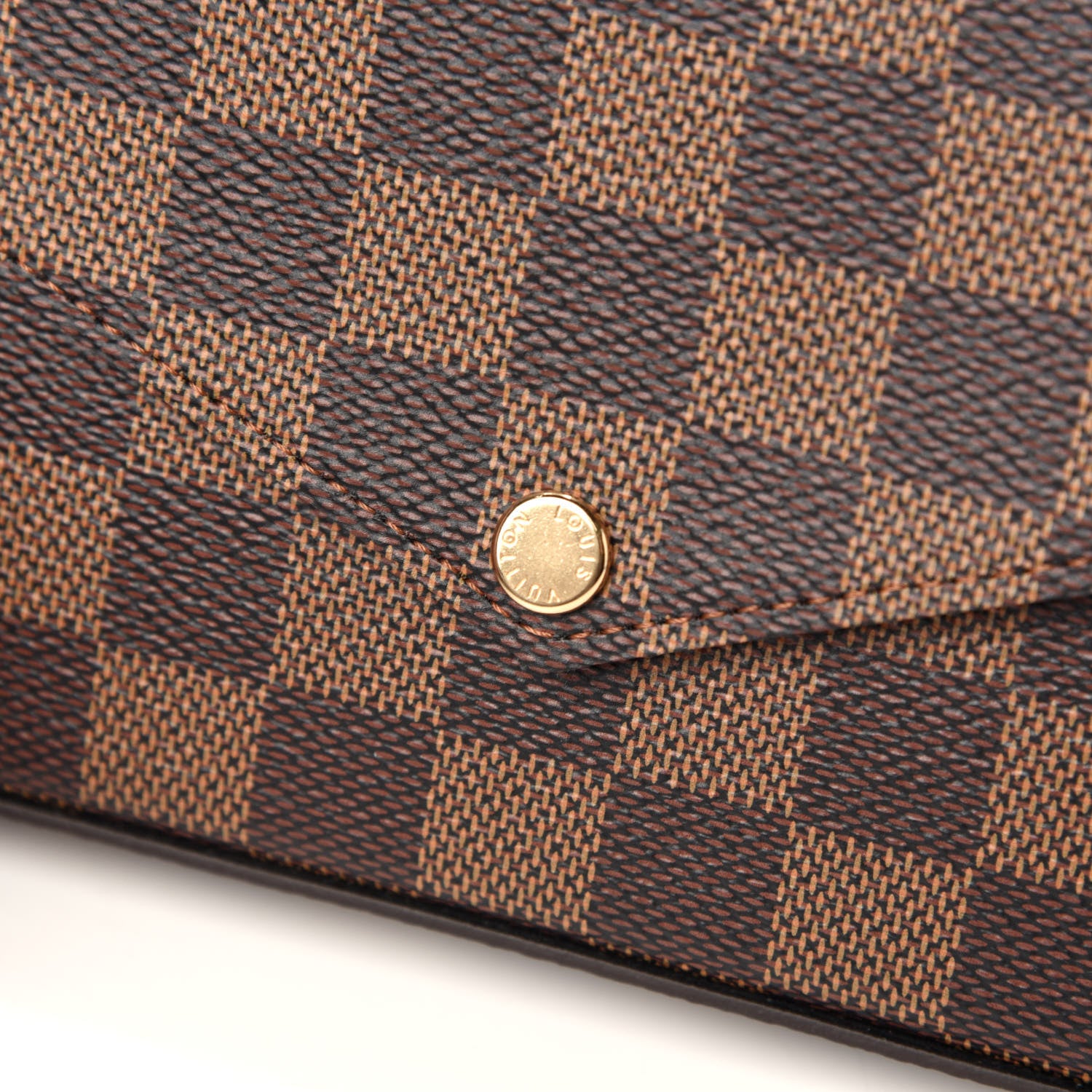 Louis Vuitton Damier Ebene Pochette Felicie Chain Wallet 8 of 12