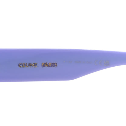 Celine Acetate Cat Eye Sunglasses CL40197U Shiny Lilac Smoke 5 of 7