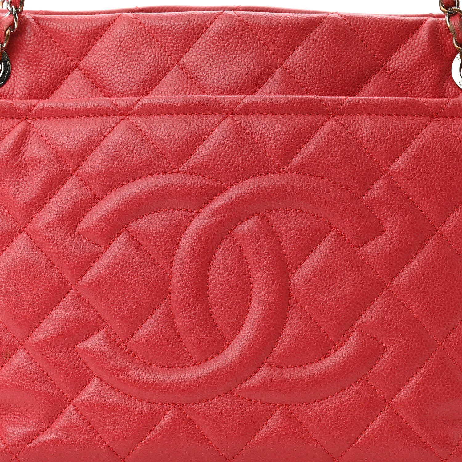 Chanel Caviar Quilted Timeless CC Soft Tote Pink 8 of 12