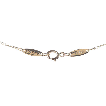 Tiffany 18K Yellow Gold 7mm Elsa Peretti Bean Pendant Necklace 4 of 5