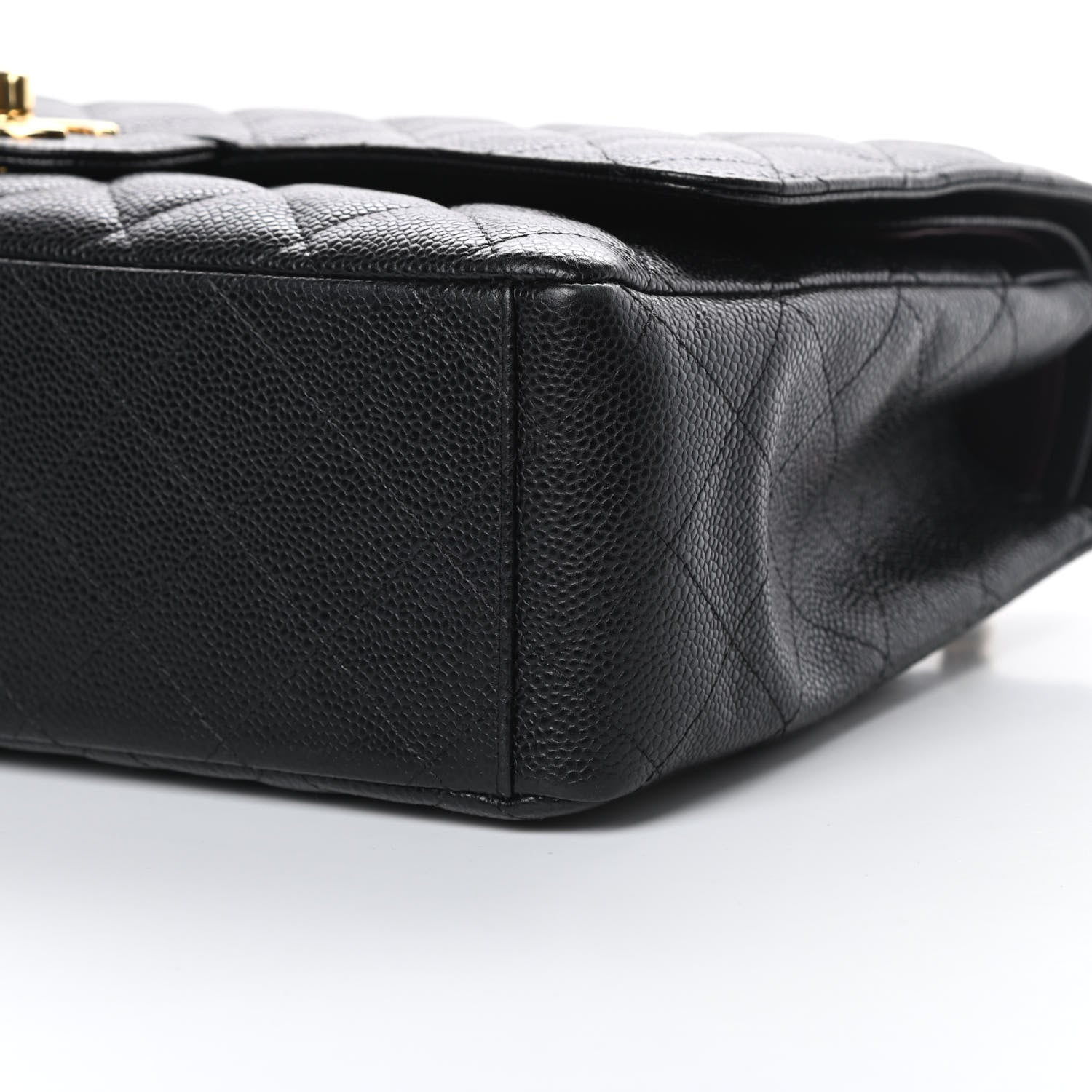 Chanel Caviar Quilted Maxi Double Flap Black 10 of 13