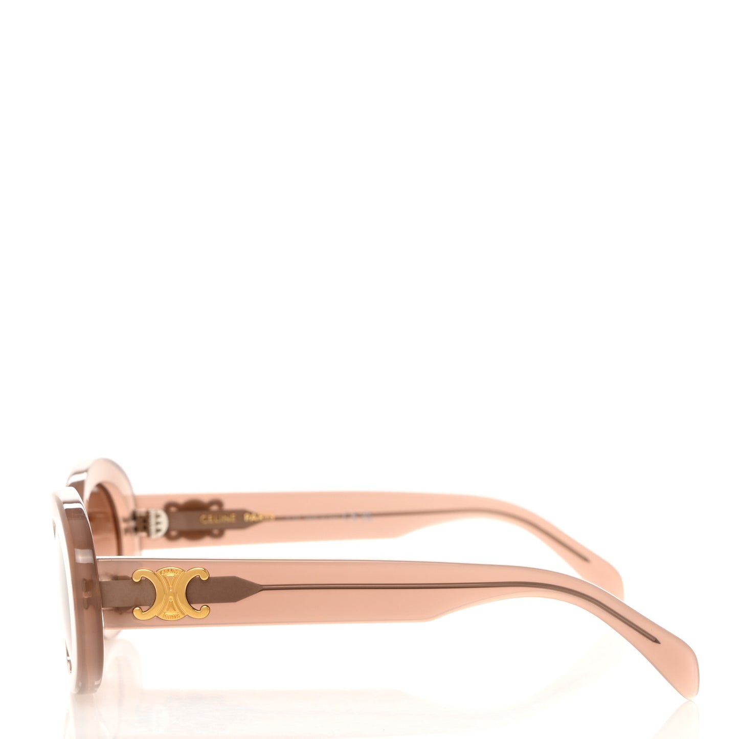 Acetate Triomphe 01 Sunglasses CL 40194U Milky Hazelnut