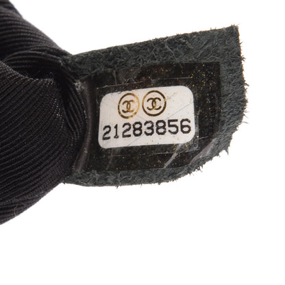 Chanel Tweed Lambskin Small Girl Bag Black 7 of 7