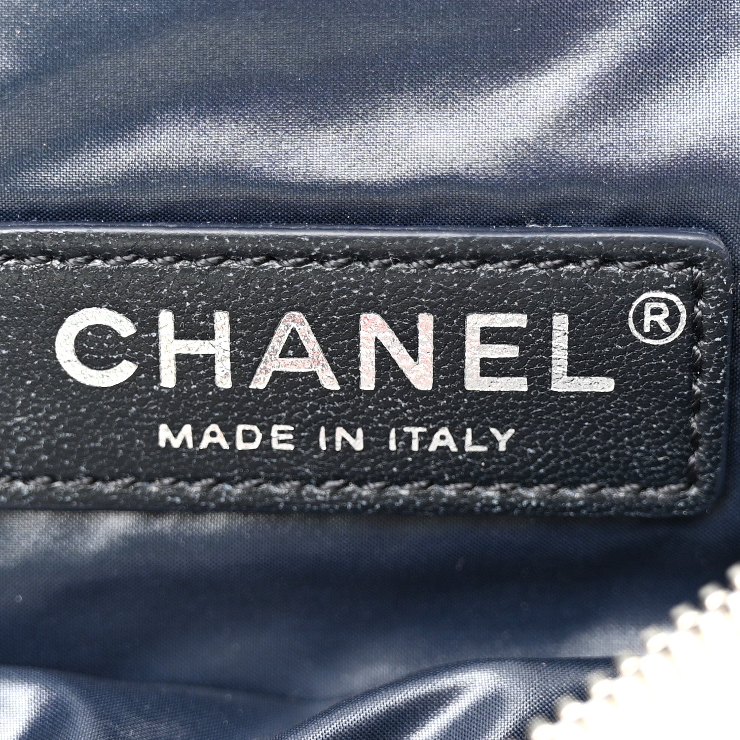 Chanel Lambskin Tweed Waist Bag Ecru Red Blue 7 of 13