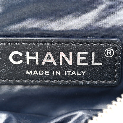 Chanel Lambskin Tweed Waist Bag Ecru Red Blue 7 of 13