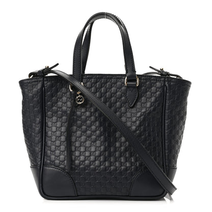 Gucci Microguccissima Small Bree Tote Navy 1 of 11