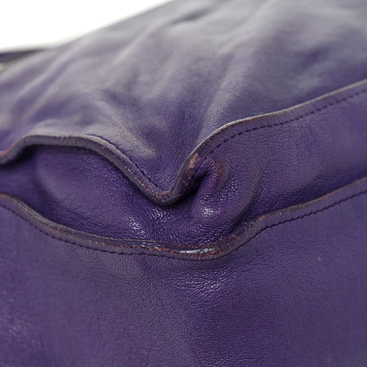Proenza Schouler Lambskin Medium PS1 Satchel Purple Rain 27 of 30