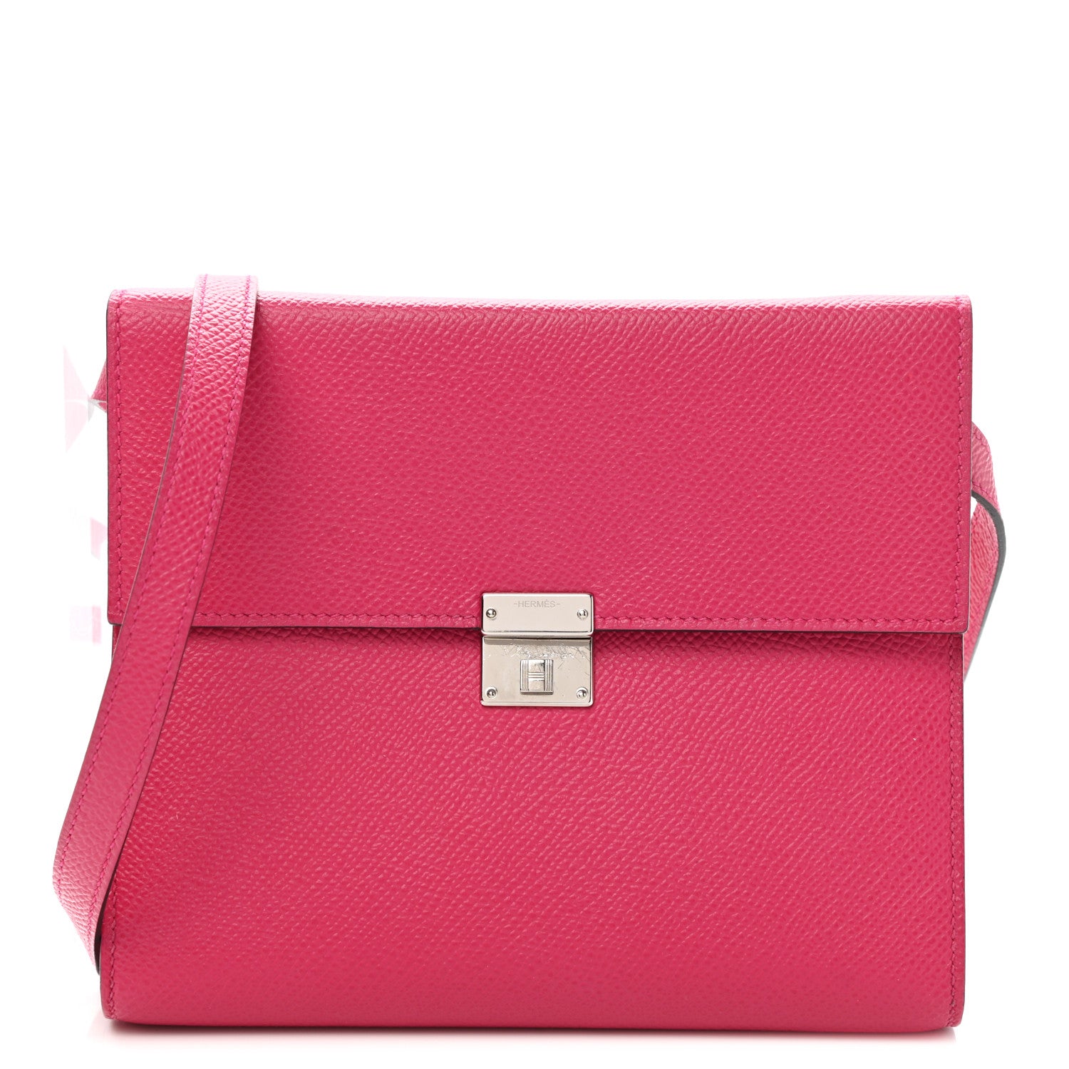 Hermes Epsom Verso Clic 16 Wallet Rose Mexico Bleu Frida 1 of 8