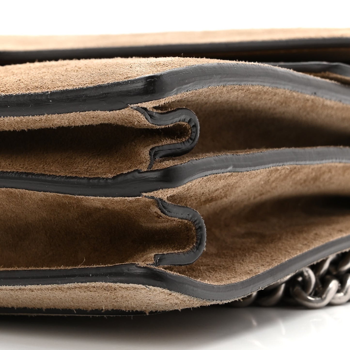 Suede Medium Dionysus Shoulder Bag Taupe