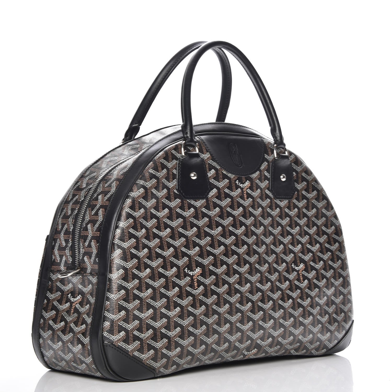 Goyard Goyardine Saint Jeanne GM Bowler Black 3 of 12