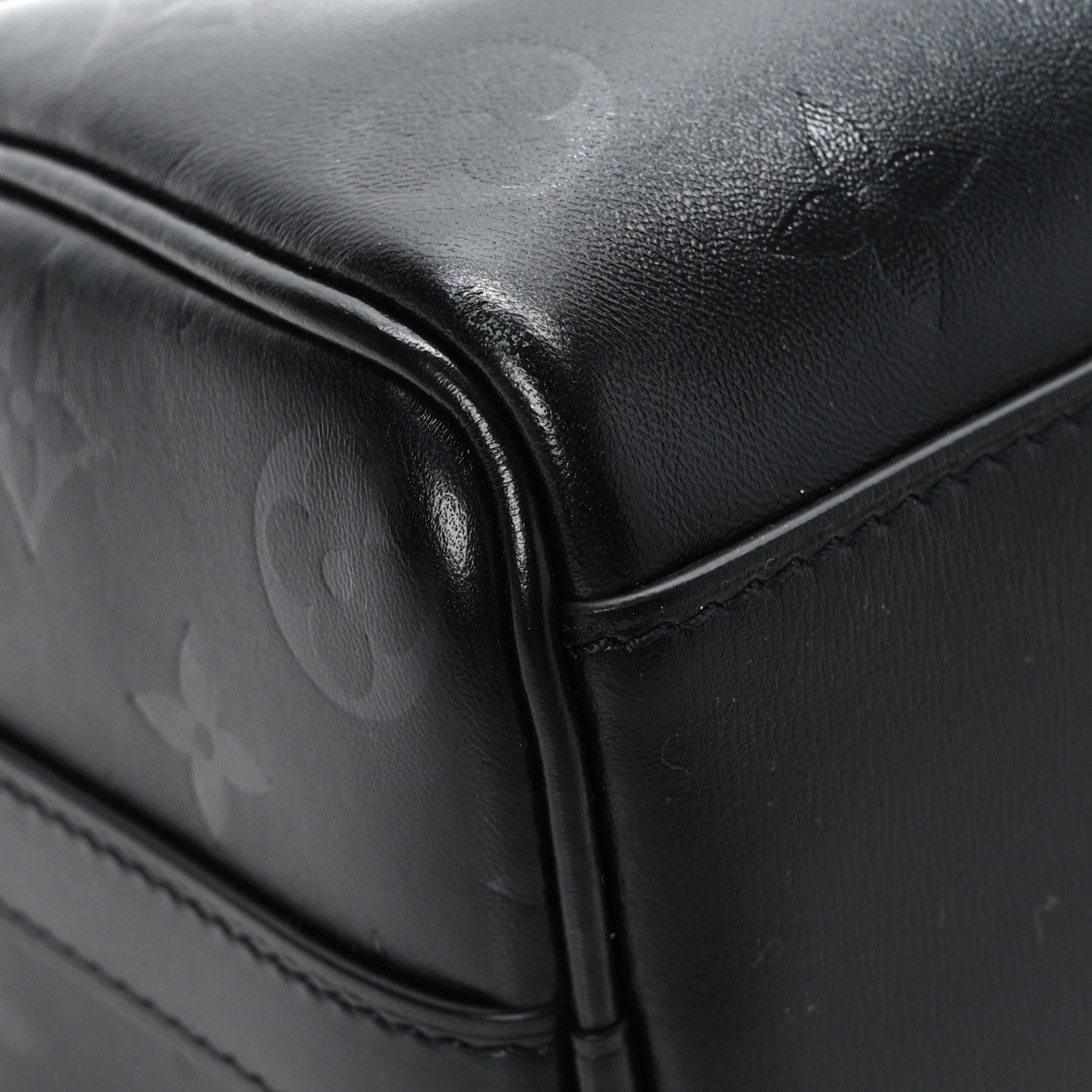 Louis Vuitton Monogram Ink Speedy BB Black 7 of 10