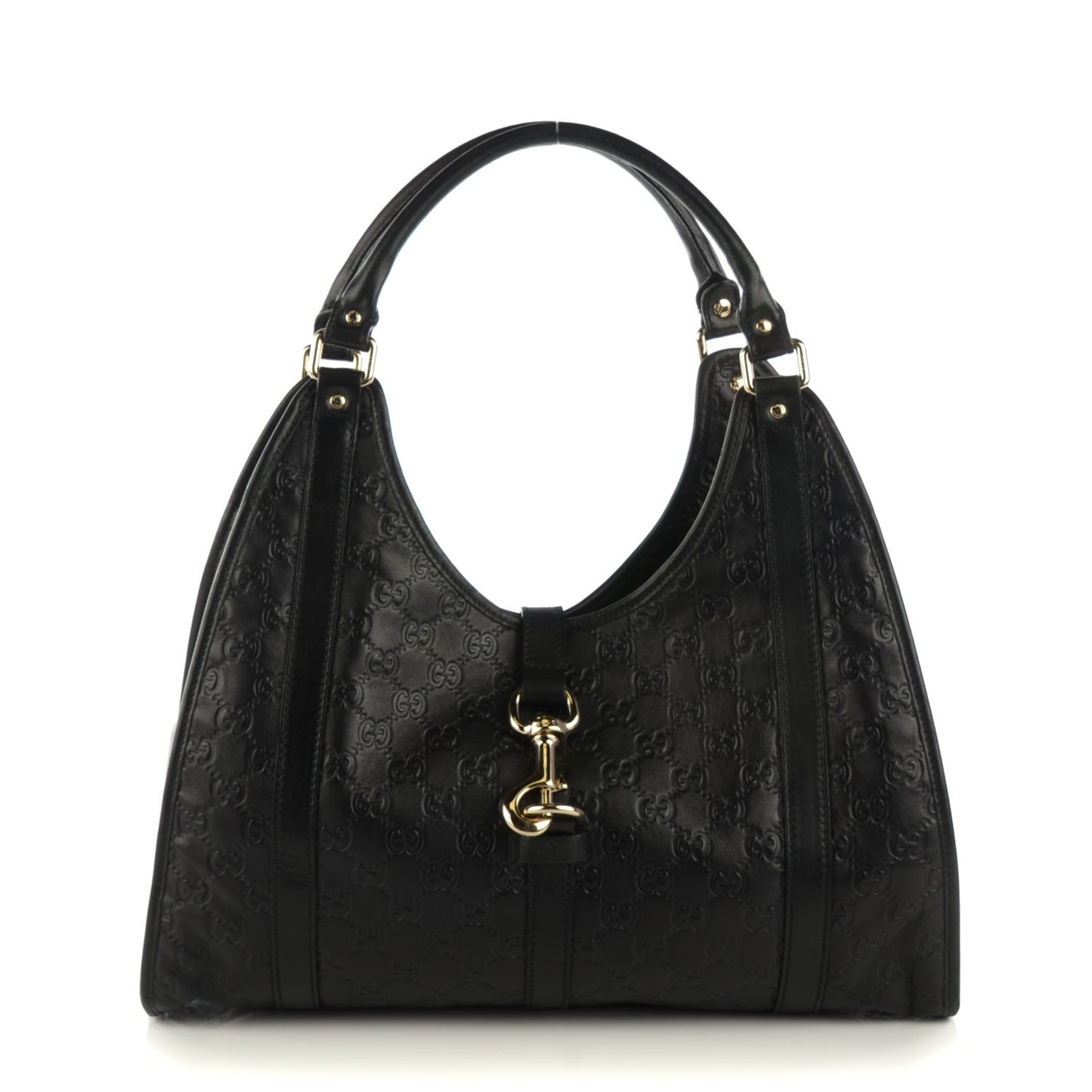 Guccissima Medium Joy Shoulder Bag Black