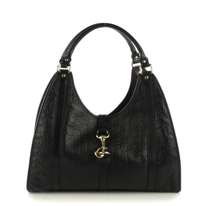 Gucci Guccissima Medium Joy Shoulder Bag Black 1 of 7