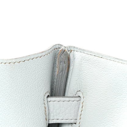 Hermes Taurillon Clemence Birkin 35 Gris Perle 13 of 25