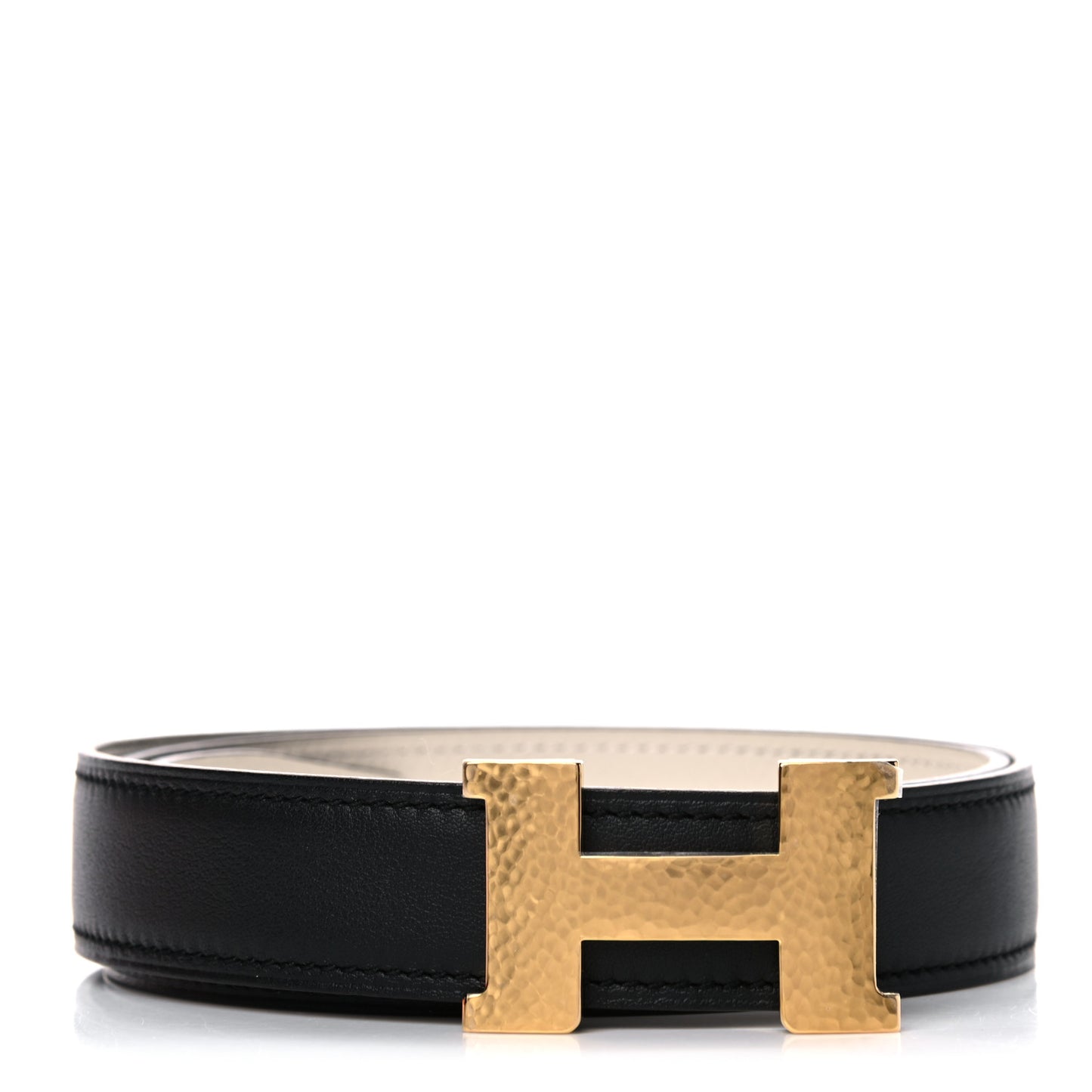 Swift Epsom 24mm Mini Martelee Constance Belt 70 Black Craie