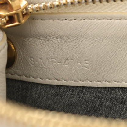 Celine Lambskin Small Trio Crossbody Bag White 9 of 13