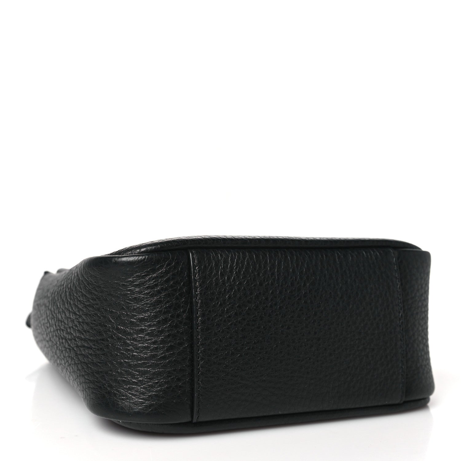 Saint Laurent Grained Calfskin Baby Le 5 A 7 Supple Hobo Black 5 of 11