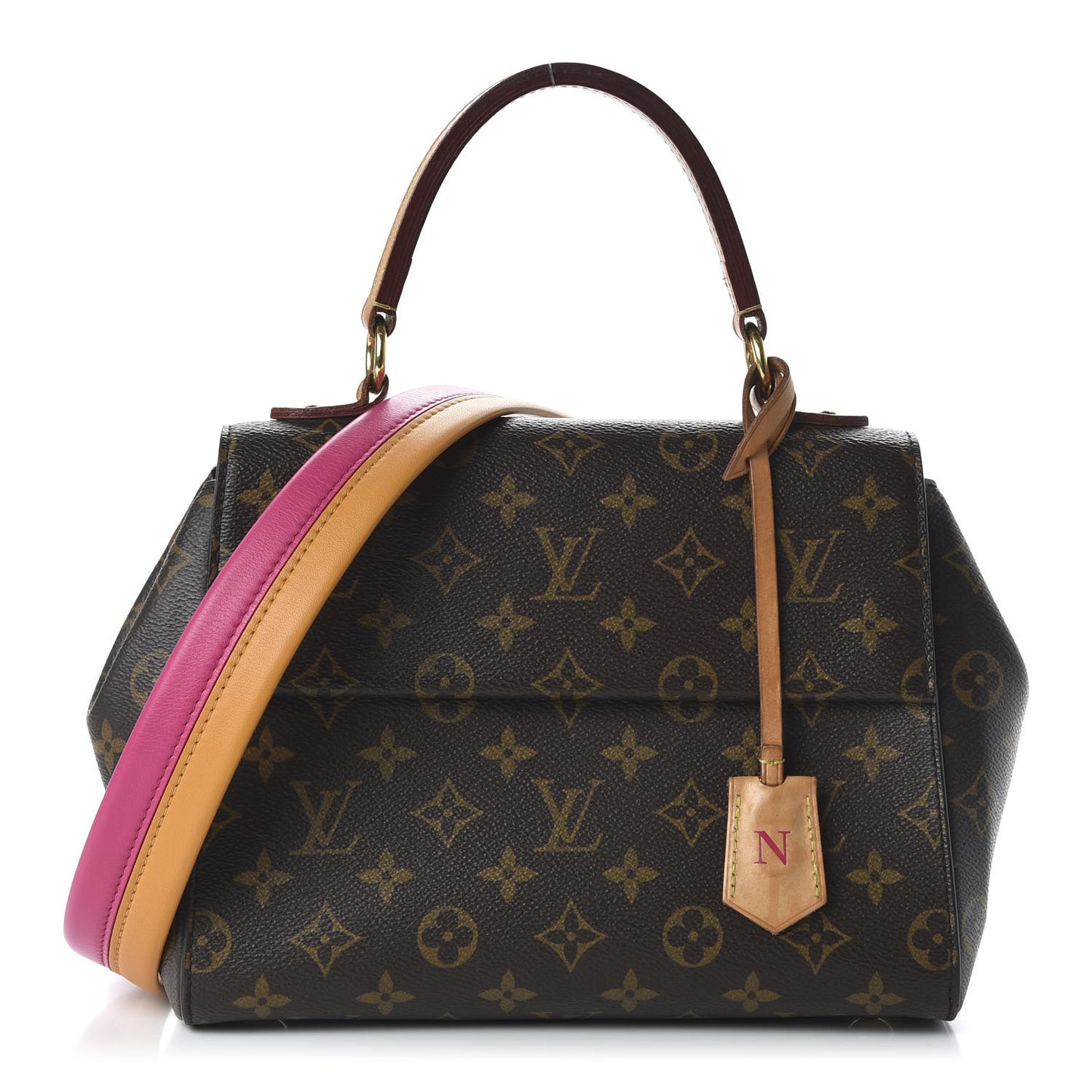 Monogram Cluny BB Hot Pink Safran Imperial