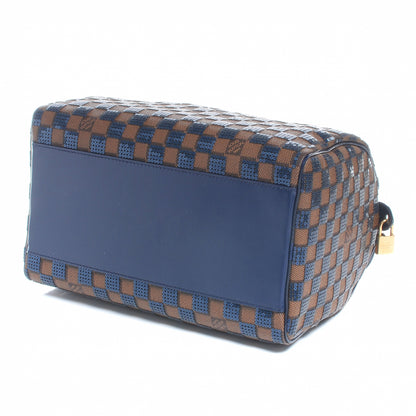 Louis Vuitton Damier Paillettes Speedy 30 Blue 4 of 8