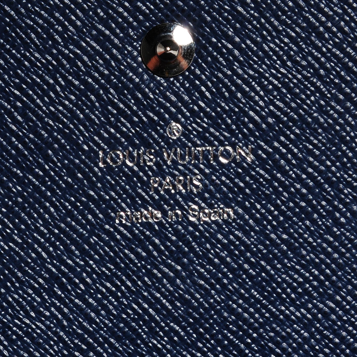 Epi Emilie Wallet Indigo