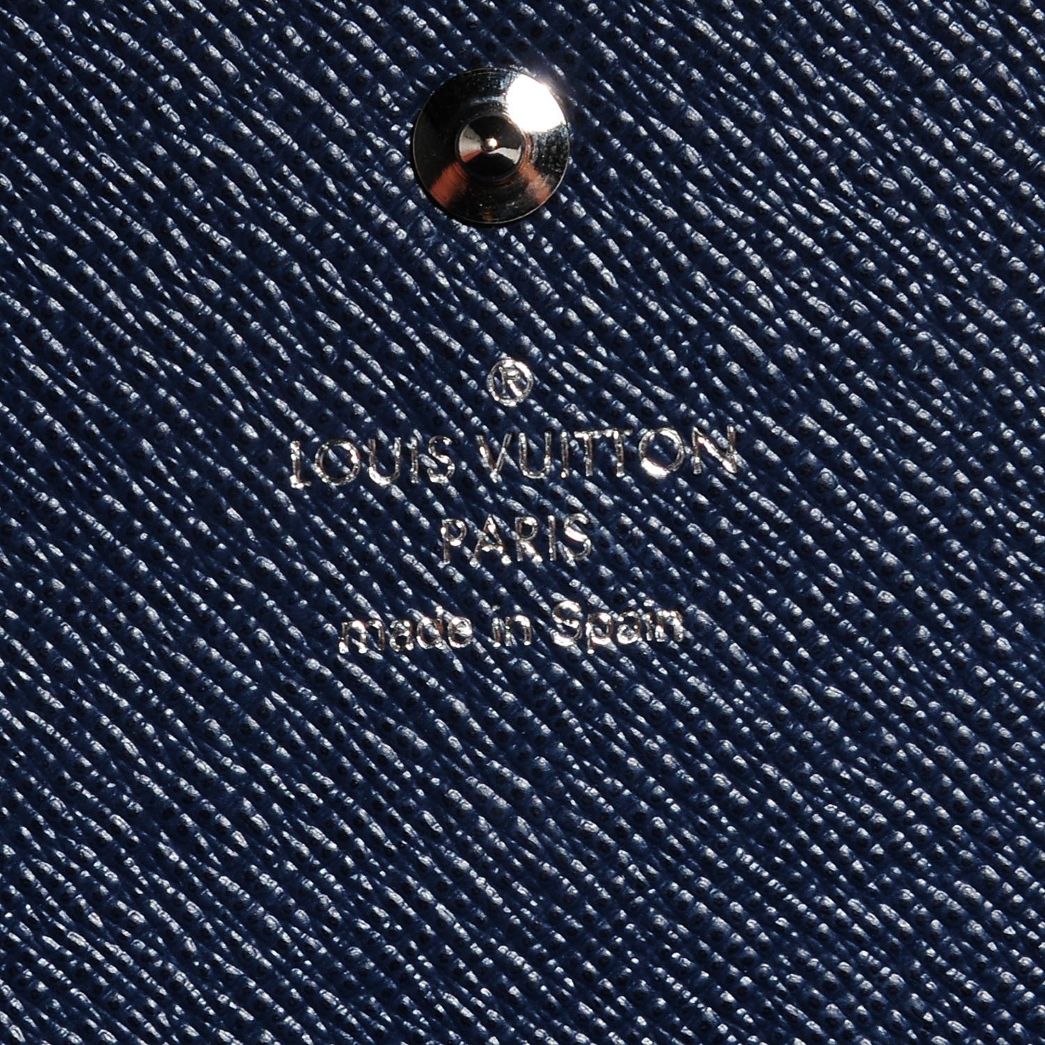 Louis Vuitton Epi Emilie Wallet Indigo 6 of 7