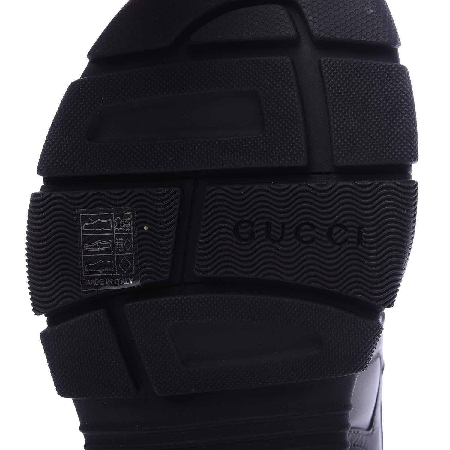 Gucci X SEGA Nappa Mesh Mens Aguru Sandals 9 Loess Black 8 of 10