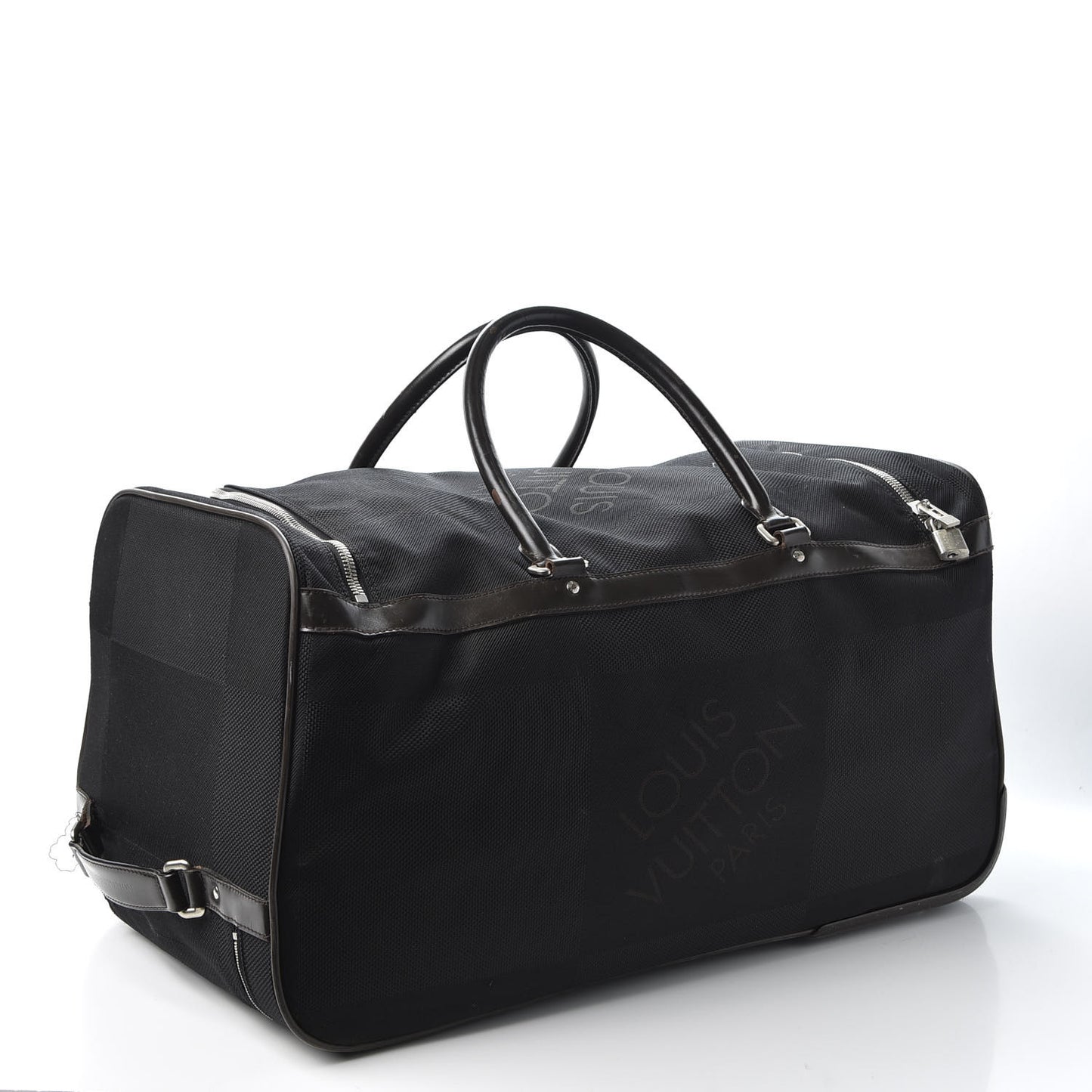 Damier Geant Eole 60 Rolling Luggage Black
