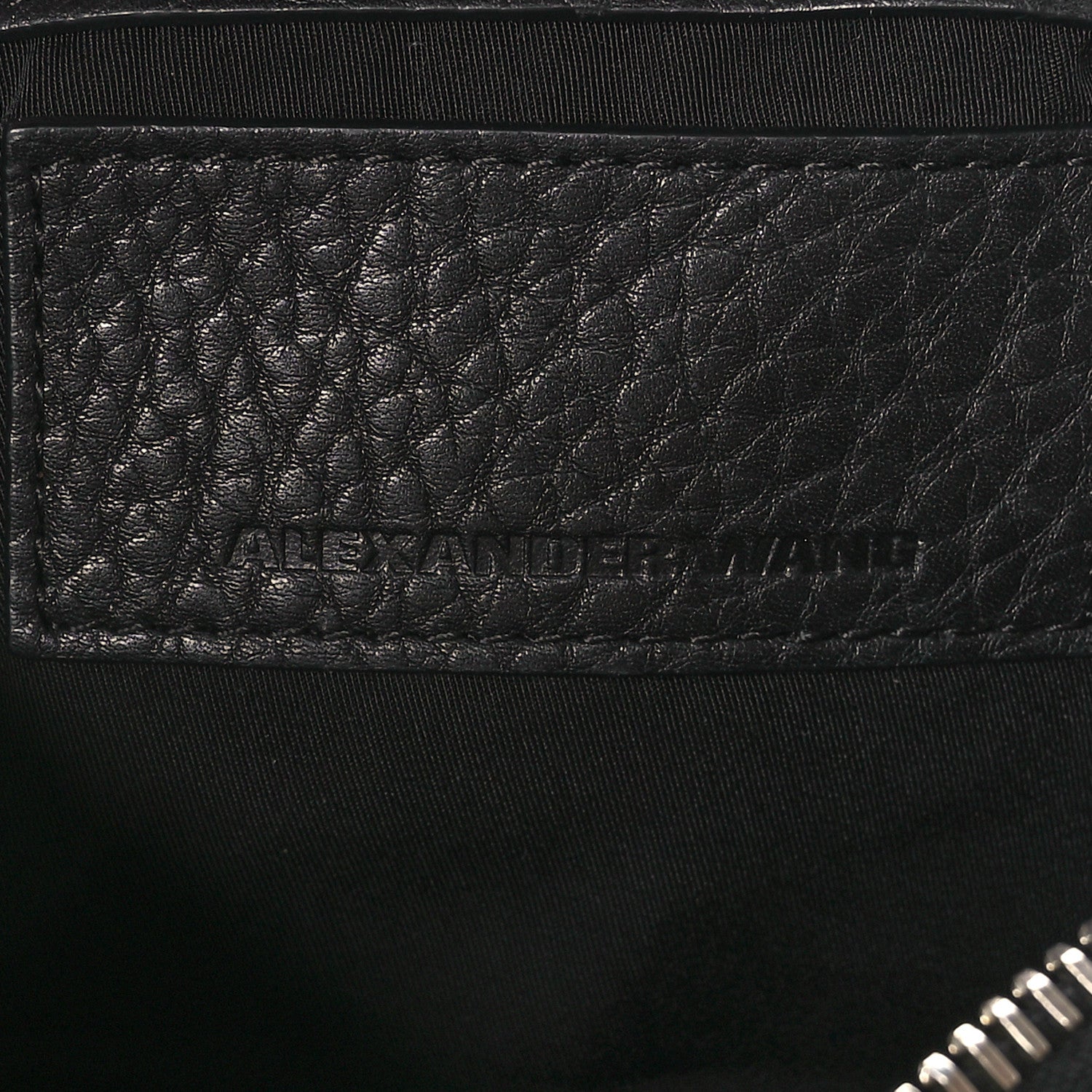 Alexander Wang Pebbled Lambskin Rocco Black Pale Gold Hardware 6 of 9
